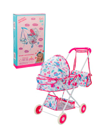 Коляска для кукол 36 см Girl's Club (металл.)