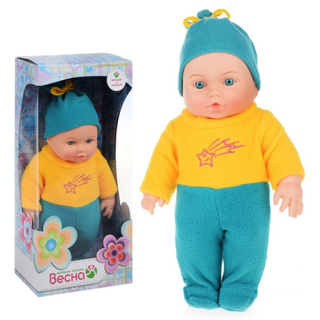 Кукла Весна "Малыш 4 мальчик", высота 30 см