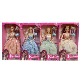 Кукла с аксессуарами, ручки шарнирные, 4 вида в ассортименте