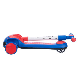 Самокат трехколесный Slider, колеса светящиеся, руль складной