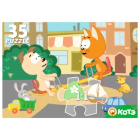 Пазлы 35 элементов. Лицензия/ КОТЭ