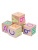Кубики деревянные "Буквы" Elefantino, 12 штук, 40 мм
