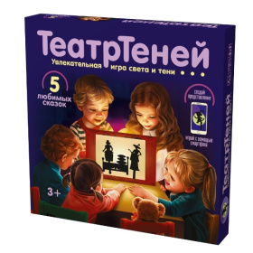 Игра настольная "ТеатрТеней" Театр на столе (5 сказок)