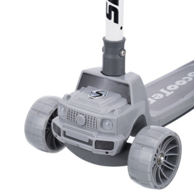 Самокат трехколесный Slider, колеса светящиеся, руль складной Самокат трехколесный Slider, колеса светящиеся, руль складной