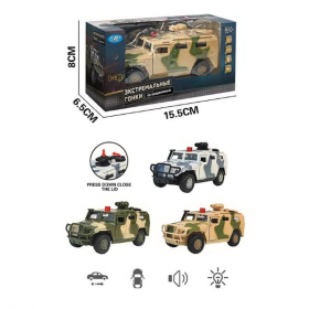 Машинка "Военная спецтехника" инерционная, в ассортименте