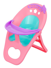 Набор Girl's Club "Маленькая мама", в комплекте: пупс 30 см, кроватка, стульчик, аксессуары