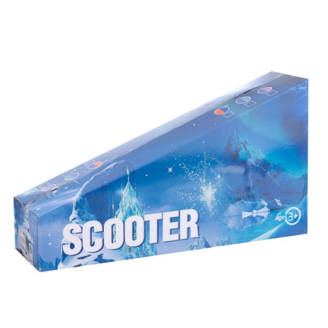 Самокат трехколесный Slider, колеса светящиеся, руль складной Самокат трехколесный Slider, колеса светящиеся, руль складной