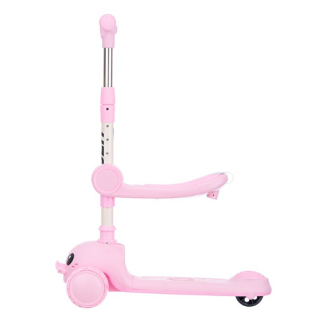 Самокат трехколесный Slider, колеса светящиеся, руль складной