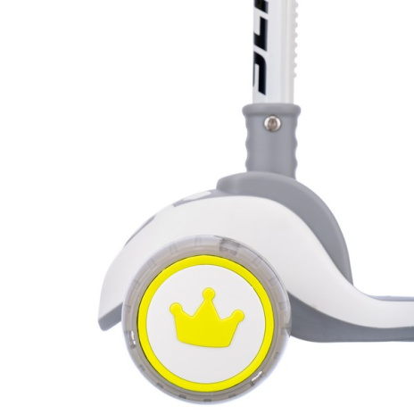 Самокат трехколесный Slider, колеса светящиеся, руль складной