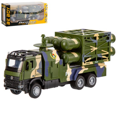 Машинка инерционная металлическая "BeBoy" ракетная установка