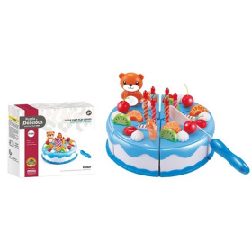 Набор «Кондитер»: торт для резки, украшения, световые эффекты