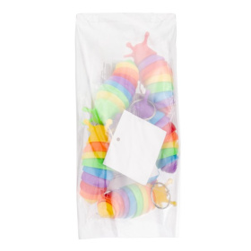 Брелок-антистресс "Гусеничка"