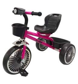 Велосипед трехколесный Slider, колеса EVA 10 и 8", фара, свет, звук, корзинка