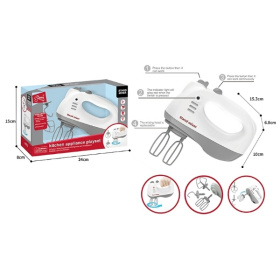 Миксер, сменные насадки, вращение, световые и звуковые эффекты, размер: 10*15,3*6,8 см