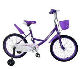 Велосипед 2-х колесный "Slider Style 18" с дополнительными колёсами