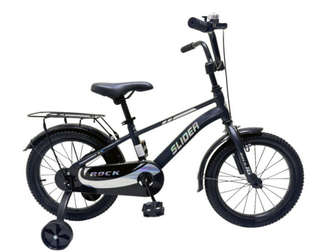 Велосипед двухколесный Slider Rock 16" с дополнительными колесами Велосипед двухколесный Slider Rock 16" с дополнительными колесами