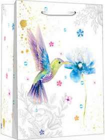 Dream cards Пакет подар.с мат.лам. (12 шт в наборе) 26.4х32.7х13.6 см(L), Нежный колибри, 210г Dream cards Пакет подар.с мат.лам. (12 шт в наборе) 26.4х32.7х13.6 см(L), Нежный колибри, 210г