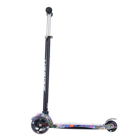 Самокат четырехколесный Slider, колеса светящиеся (диаметр 118/76 мм)