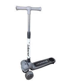 Самокат трехколесный Slider, колеса светящиеся, руль складной