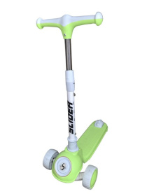 Самокат трехколесный Slider, колеса светящиеся, руль складной