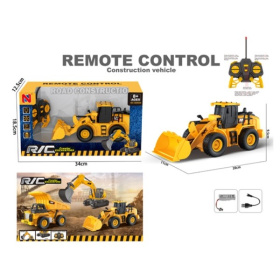 Бульдозер на пульте радиоуправления