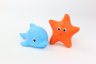 Набор игрушек из ПВХ для купания "Морская звезда, Дельфин" Набор игрушек из ПВХ для купания "Морская звезда, Дельфин"