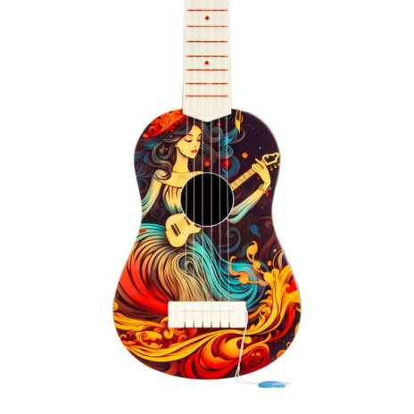 Гитара 60 см "Girl`s Club", 6 струн