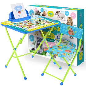 Комплект детской мебели "Пушистая азбука", возраст 3-7 лет