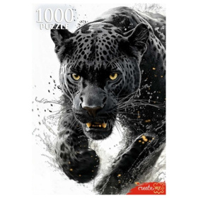 Пазлы 1000 элементов. ХИЩНЫЙ ВЗГЛЯД ПАНТЕРЫ