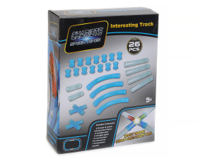 Трасса для аэротрека, в комплекте 37 деталей