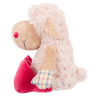 Овечка нежно-розовая, 20 см