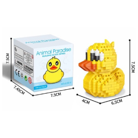 Конструктор "Утенок" 300 деталей, размер: 4*6,5*7,5 см