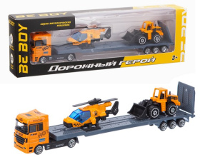 Машинка (металл.) "BeBoy", подвижные элементы,1:87