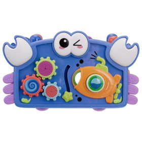 Развивающий игровой центр "Крабик" "Elefantino", пианино, пищалка, часики, игра с молоточком,рыбалка Развивающий игровой центр "Крабик" "Elefantino", пианино, пищалка, часики, игра с молоточком,рыбалка