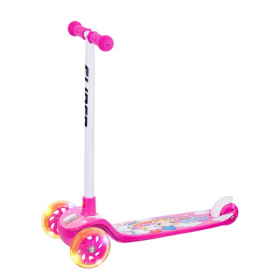 Самокат трехколесный Slider, колеса светящиеся