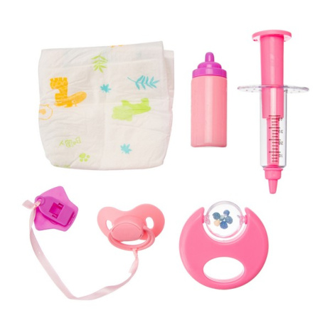 Пупс 45 см "Girl's Club" с аксессуарами, мимический, имитация дыхания, русская озвучка