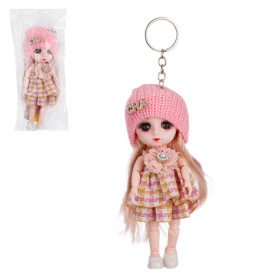 Куколка-брелок Girl's Club, 15 см, в/п 16*7 см