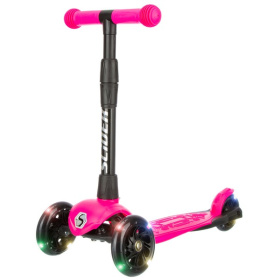 Самокат трехколесный Slider Stile, складной, колеса со светом