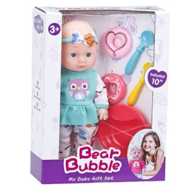 Пупс 25 см, с аксессуарами