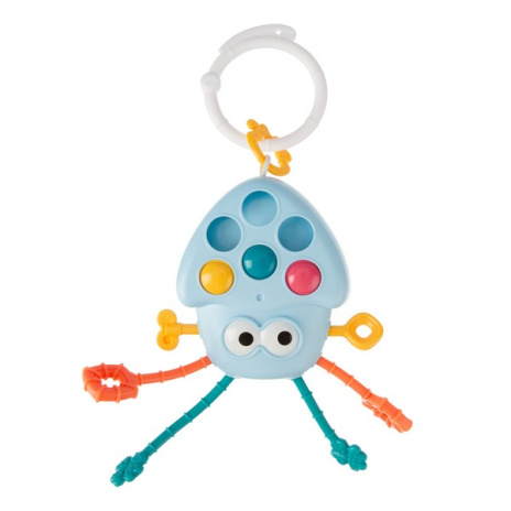 Игрушка развивающая "Осьминожка" Elefantino, подвижные элементы. резиночки с уникальной текстурой