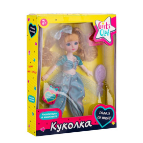Кукла "Girls Club" 30 см с аксесуарами, ручки и ножки шарнирные