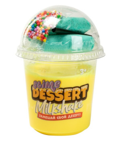 Слаймы с товарным знаком "Slime" Slime Dessert Milkshake желтый