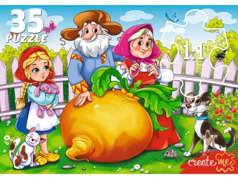 Макси-пазлы 35 элементов "Репка"
