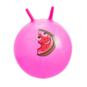 Мяч гимнастический с рожками, 55см, "Фрукты" микс цвета