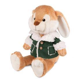 Мягкая Игрушка Maxitoys Luxury, Кролик Эдик в Дубленке, 25 см