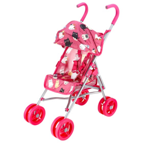 Коляска для кукол (50х28х62см) складывается, в пакете