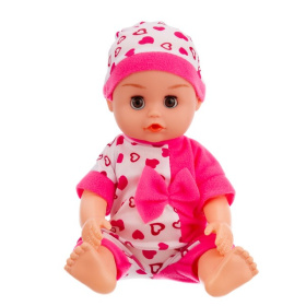 Пупс 25 см Girl's Club "Любимый малыш" с аксессуарами, пьет и писает