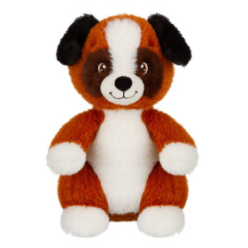 Собака коричневая, 24 см