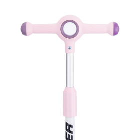 Самокат трехколесный Slider, колеса светящиеся, руль складной