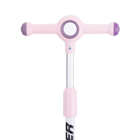 Самокат трехколесный Slider, колеса светящиеся, руль складной